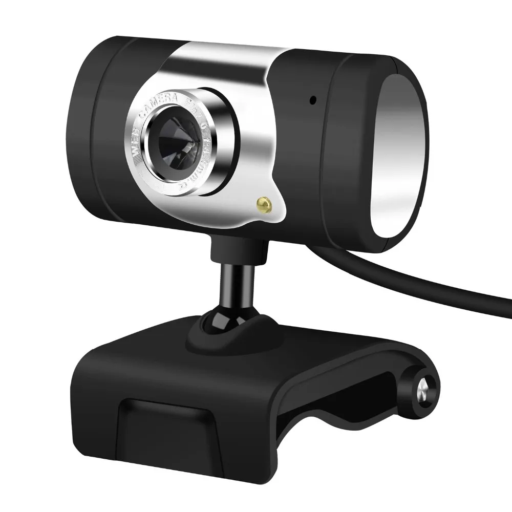 Yoteen 480 P USB2.0 веб-камера с высокой четкостью встроенным стереофоническим микрофоном можете услышать в 10 м вращающийся 360 градусов зажим-на портативных ПК