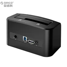 Orico 2.5 3.5 pouce SATA boîtier de disque dur avec e-sata/usb3.0 câble soutien 4 TB hdd ou lecteur à état solide