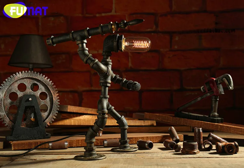 Water Pipe Table Lamps 15