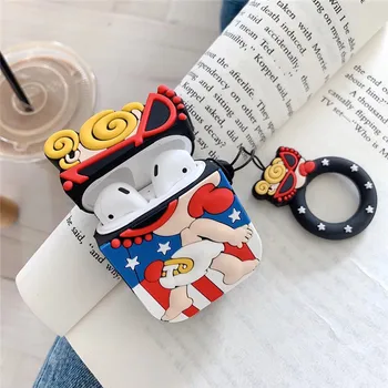 

For Airpods Case Cartoon pattern Bluetooth Earphone for AirPods Case Protective Soft Silicone Cover Funny for apple AirPods case