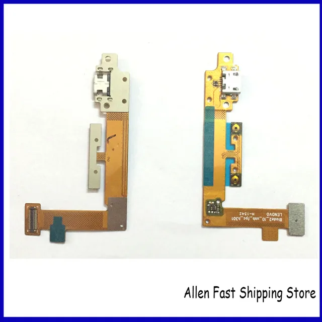 Original Micro Dock Connector Charger Board For Lenovo Yoga Tablet 2 1050 Usb Charging Port Flex Cable Repair Parts In Mobile Phone Flex Cables From Phones Telecommunications