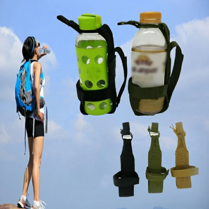 

Safe Portable Water Bottle Bag Camouflage Bottle Pouch Military Outdoor Water Kettle Pack For Camping Accessories
