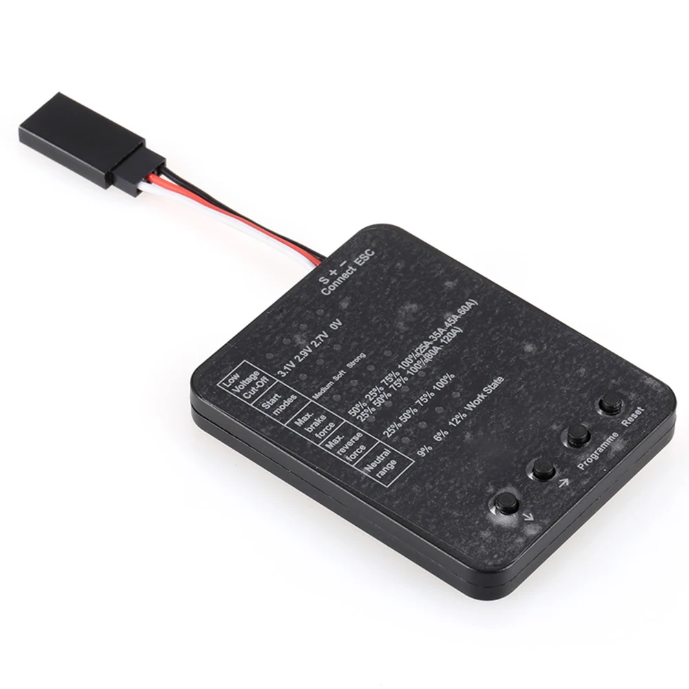

New Programming Program Card for OCDAY RC Car Brushless ESC Electronic Speed Controller