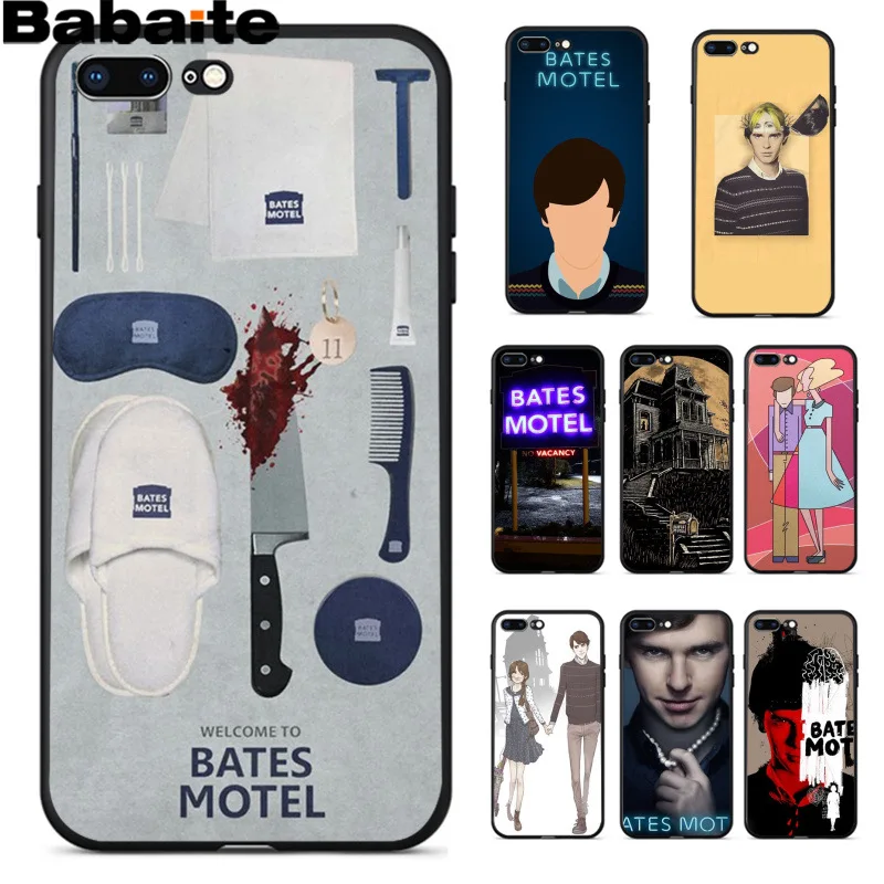 Babaite Bates Motel New Personalized Print Phone Accessories Case for Apple iPhone 8 7 6 6S Plus X XS MAX 5 5S SE XR Cellphones Babaite Bates Motel New Personalized Print Phone Accessories Case for Apple iPhone 8 7 6 6S Plus X XS MAX 5 5S SE XR Cellphones