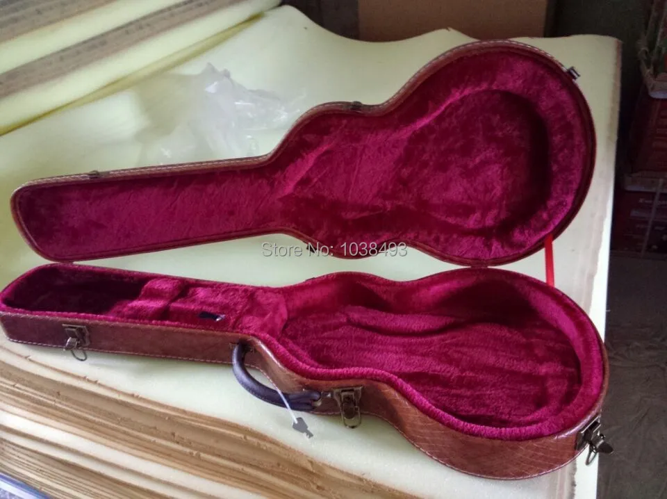 

Factory manufacturing various electric guitar wood guitar case will mail EMS free shipping bag