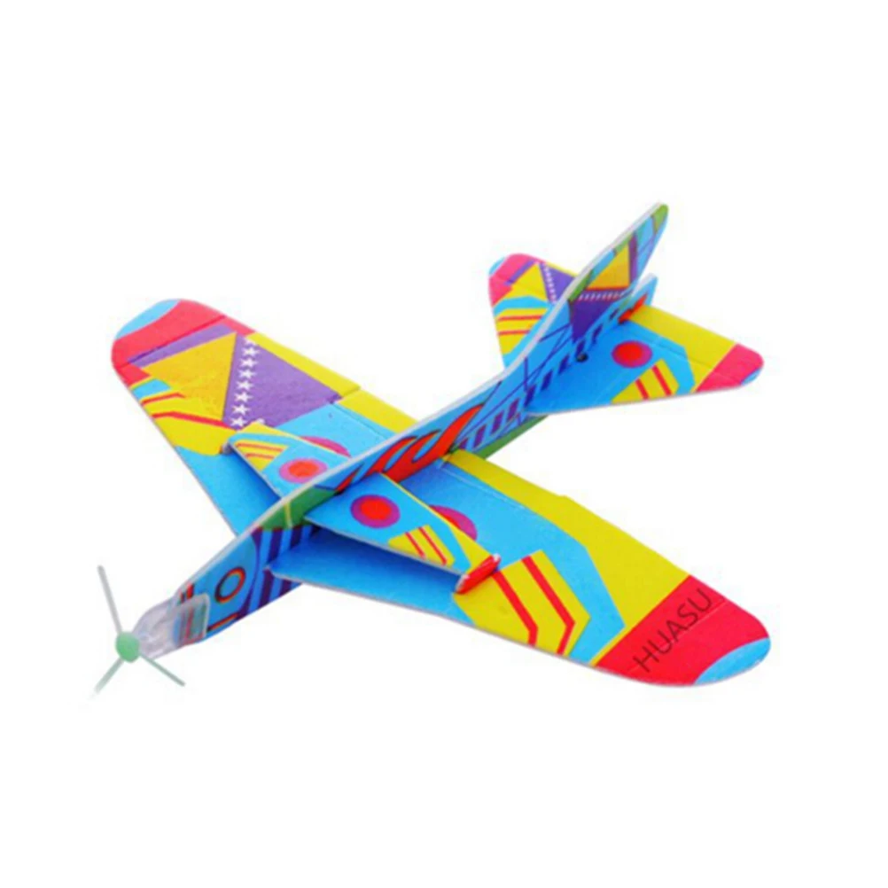 DIY Hand Throw Flying Glider Planes Foam Aeroplane Glider Hand Throwing
