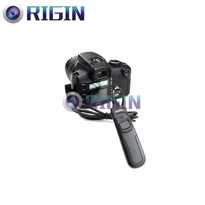 GODOX RC-S1 DSLR удаленный шнур управления Камера пульт дистанционного управления с кабелем для спуска затвора для объективов цифрофой камеры SONY alpha DSLR-A100 SLR-A200 SLR-A300 Альфа 5D Альфа 7D