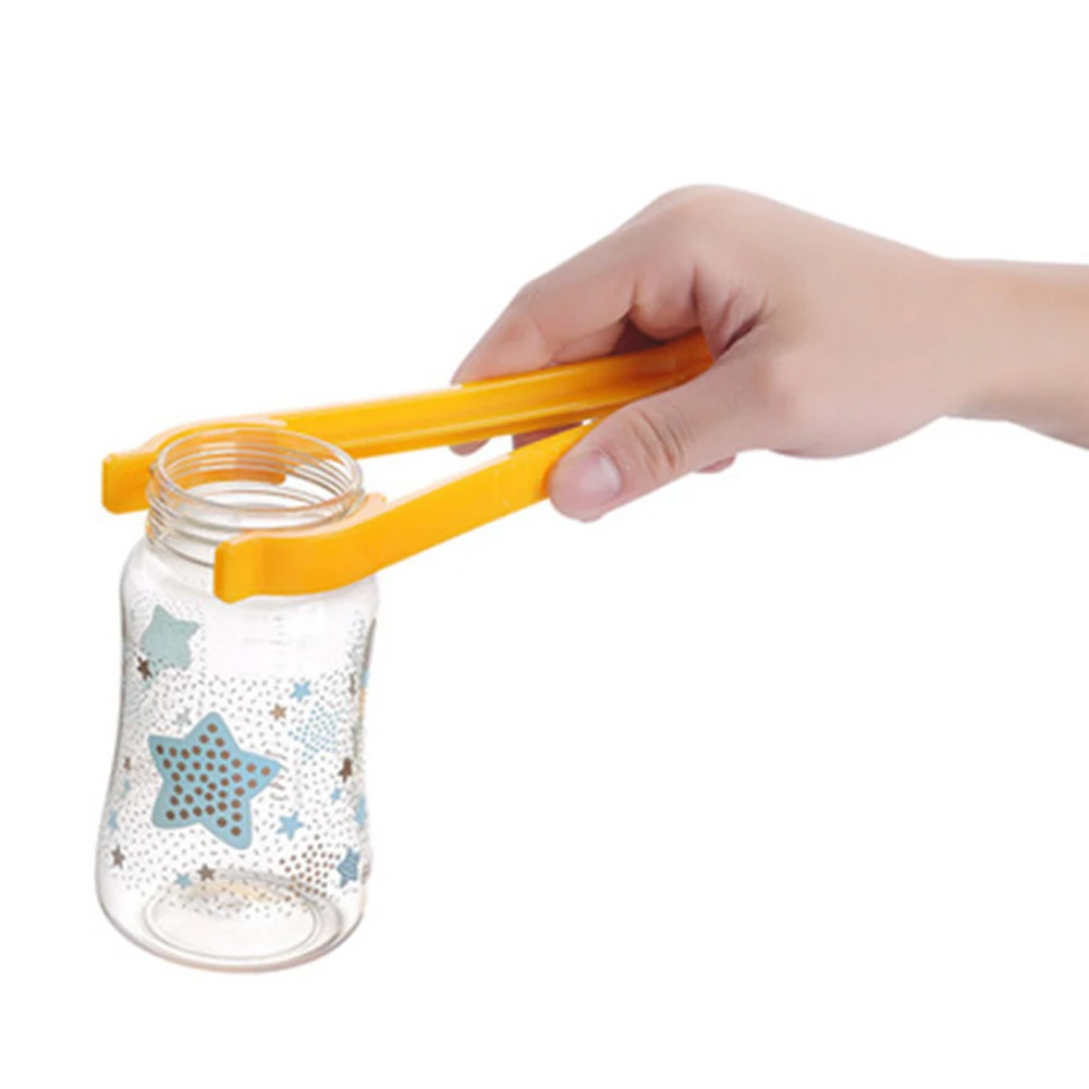 2 PCS Skidproof Infant Baby Bottle Clip Feeding Bottle Clamp Baby