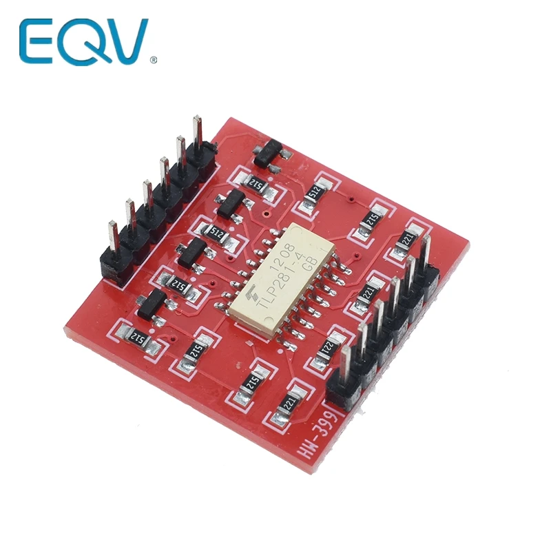 5PCS 4-Channel Opto-isolator IC Module High and Low level Expansion Board