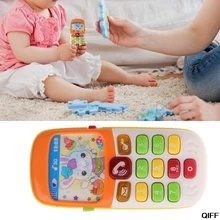 Детские игрушки мобильный телефон малыш Электронный Музыкальный Мультфильм смартфон образовательный подарок