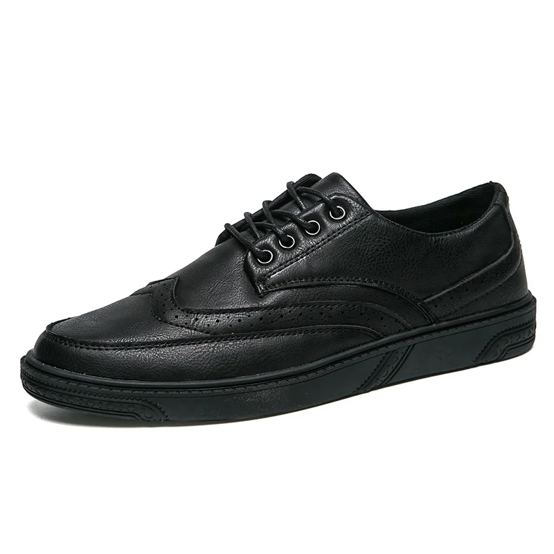 men dress shoes leather brogue oxfords luxury italian brand retro classic male footwear cool designer comfort dress flats for me (5)