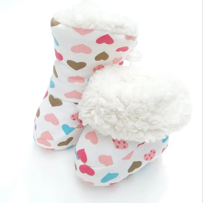 

Winter Snow Baby Shoes Boots Girls Boys Kids infant toddlers newborn Soft Fleece warm