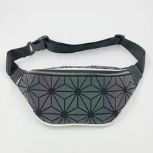 Новые мужские светящиеся голографические поясные сумки женские поясные Поясные Сумки поясная сумка женская нагрудная сумка геометрические поясные сумки Сумка