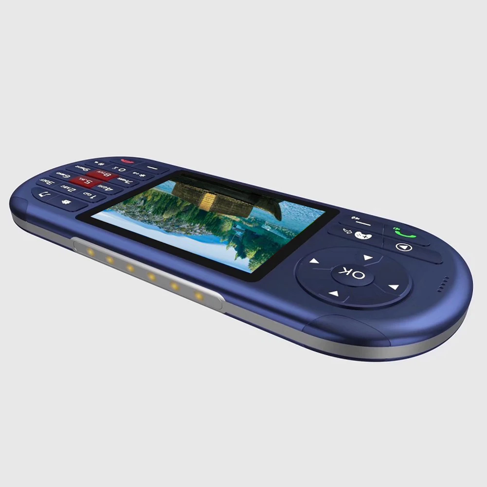 

Music 2.8 Inch Professional 4 Frequency Torch Electronics Video Memory Card Support Speaker Big Sound Game Phone Keypad 2500mah