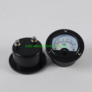 

1pc Current SO52 Panel Meter DC 100MA Gauge Black fr 300B 2A3 845 Tube Amplifier