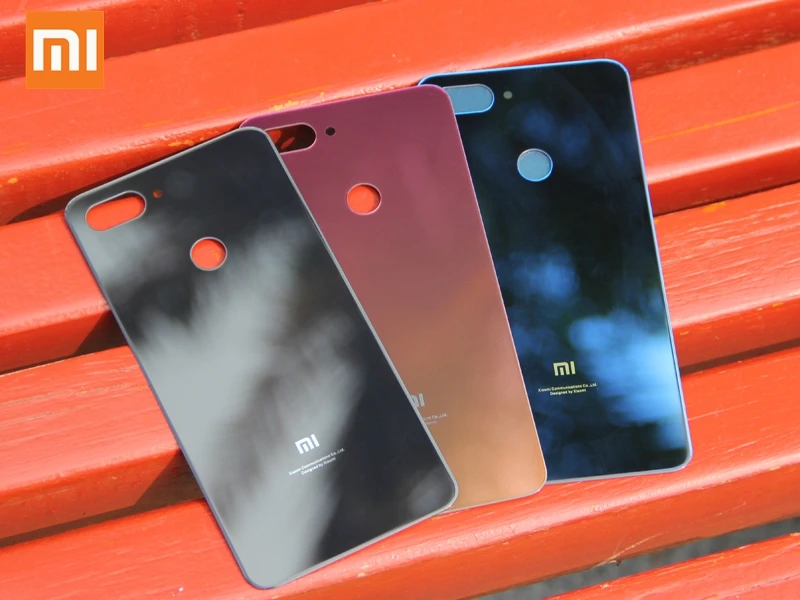 XIAO mi чехол на заднюю панель s задняя крышка батареи для Xiaomi mi 8 Lite mi 8 Lite стеклянный задний Чехол