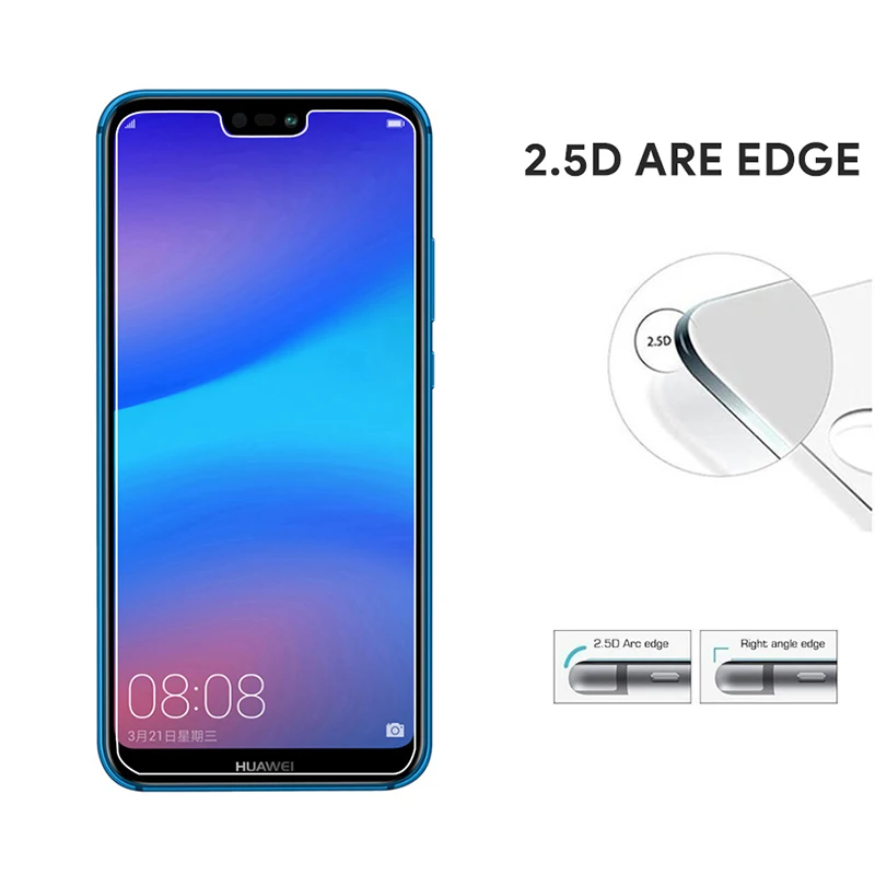 2 упаковки закаленное стекло для Huawei Honor 8X MAX 8 Nova 3i 3 4 Защитная пленка экрана P20 Lite Pro