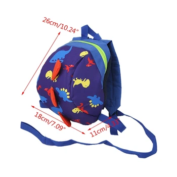 

THINKTHENDO Kids Children Kindergarten School Bags Safety Backpack Anti-lost Band Fashion New 2018 Backpacks
