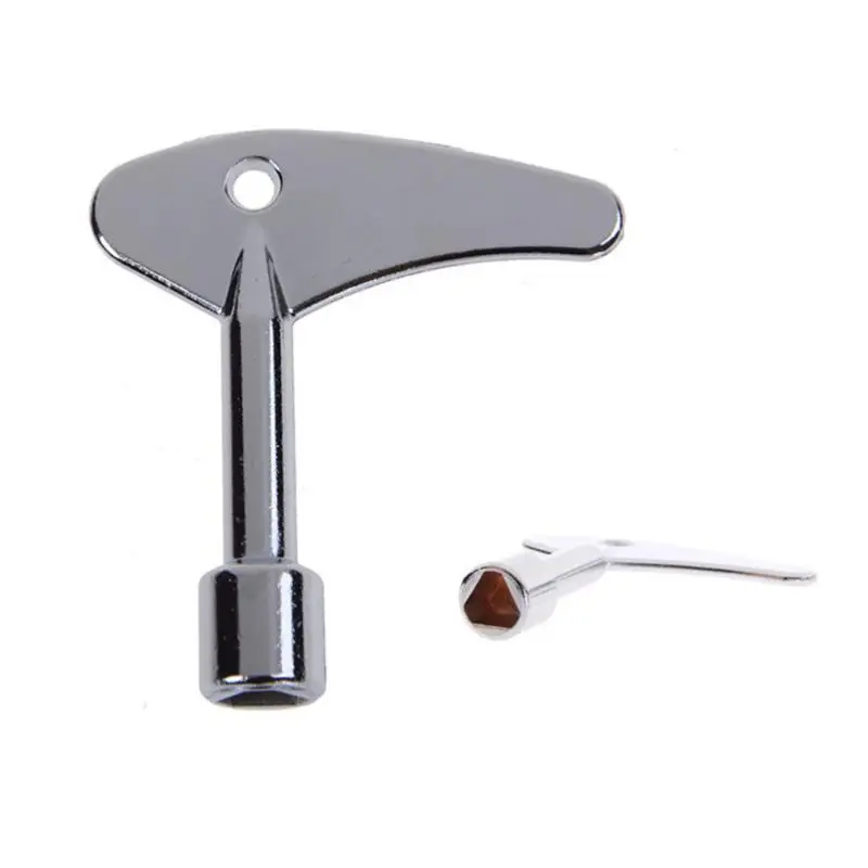 

Universal Triangle Switch Key Wrench Accessories Elevator Valve Electrical Cabinet Keys for Cupboard Box Steel