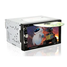 Car DVD Player 2 Din 6.95” Car Bluetooth Stereo FM Radio MP3 MP5 DVD Multimedia Player Support USB CD AUX Drive Hand free Call