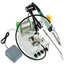 Машина для пайки ног Автоматическая Пайка оловом машина Регулируемая температура высокочастотная Сварочная горелка S-3100