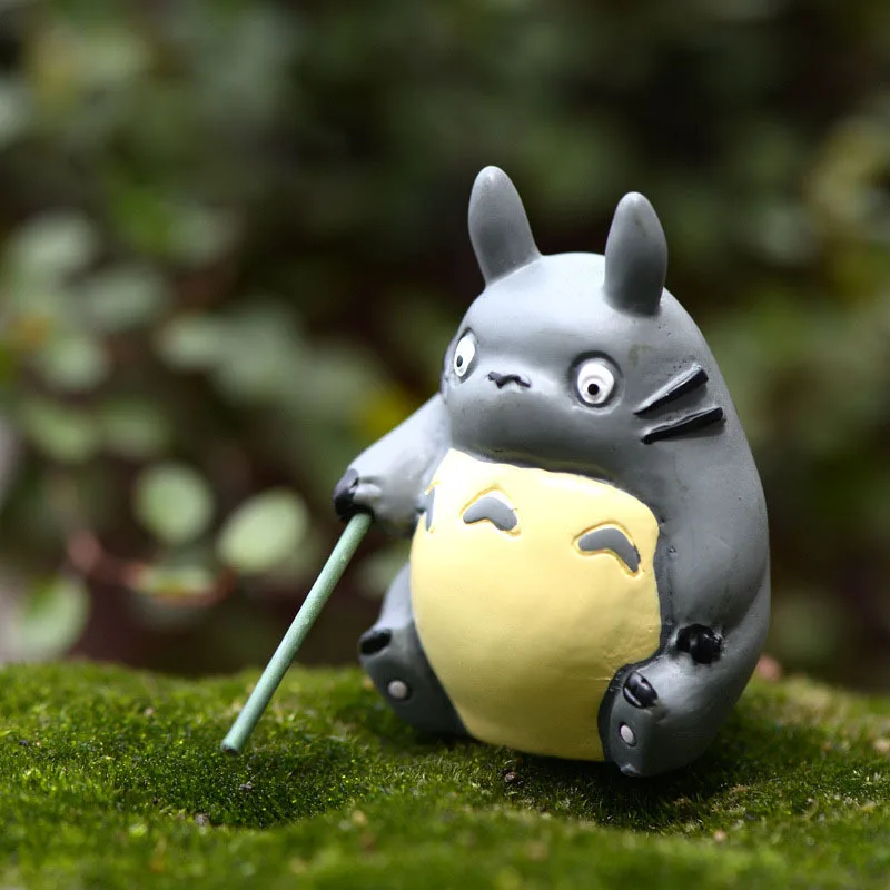 Рыбалка Totoro миниатюрные сказочные садовые аксессуары для рукоделия|accessories