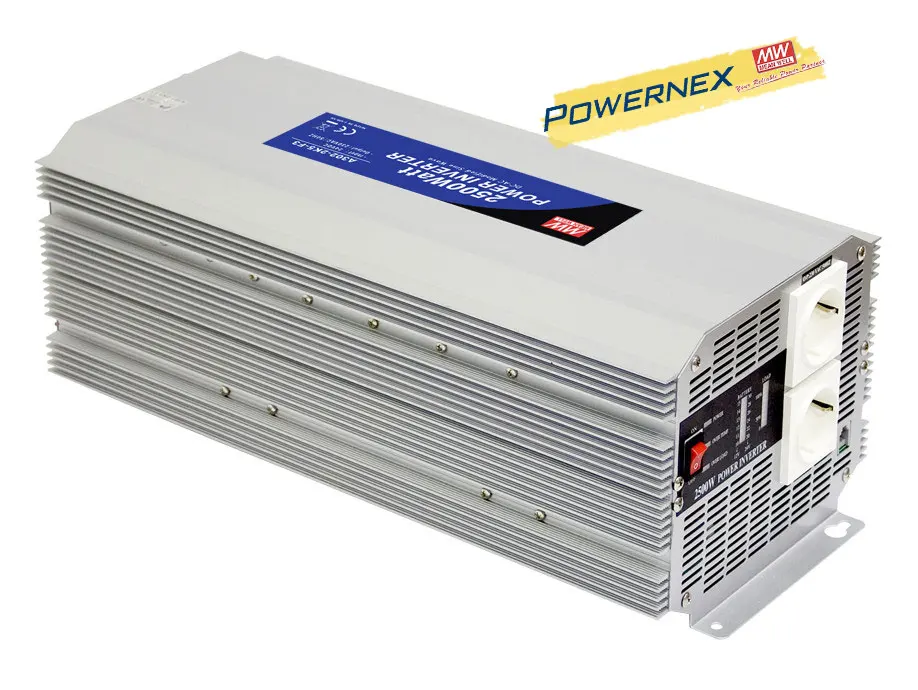 

[PowerNex] MEAN WELL original A301-2K5-B4 110V meanwell A301-2K5 2500W Modified Sine Wave DC-AC Power Inverter