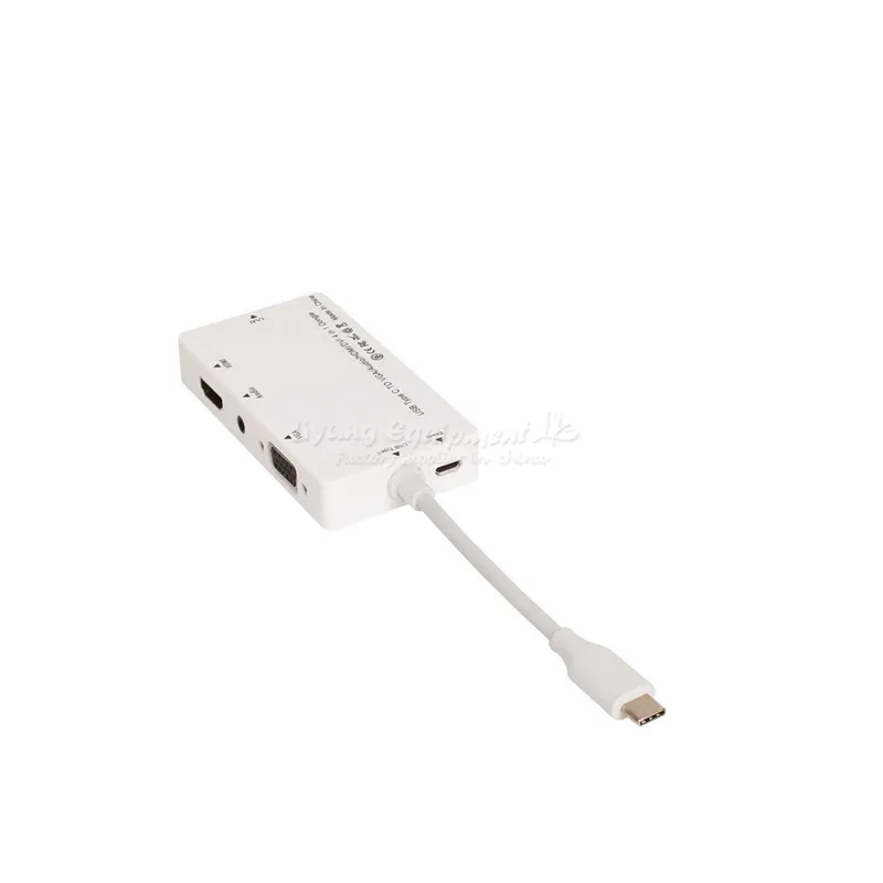Adapter USB type-C to VGA  AUDIO HDMI DVI (4)