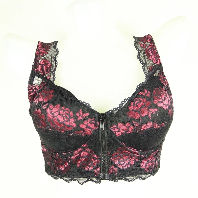 No Rims  Sexy Lingeries Underwears Women bras plus size 6XL Big Size Bra women's Vest lace brassiere