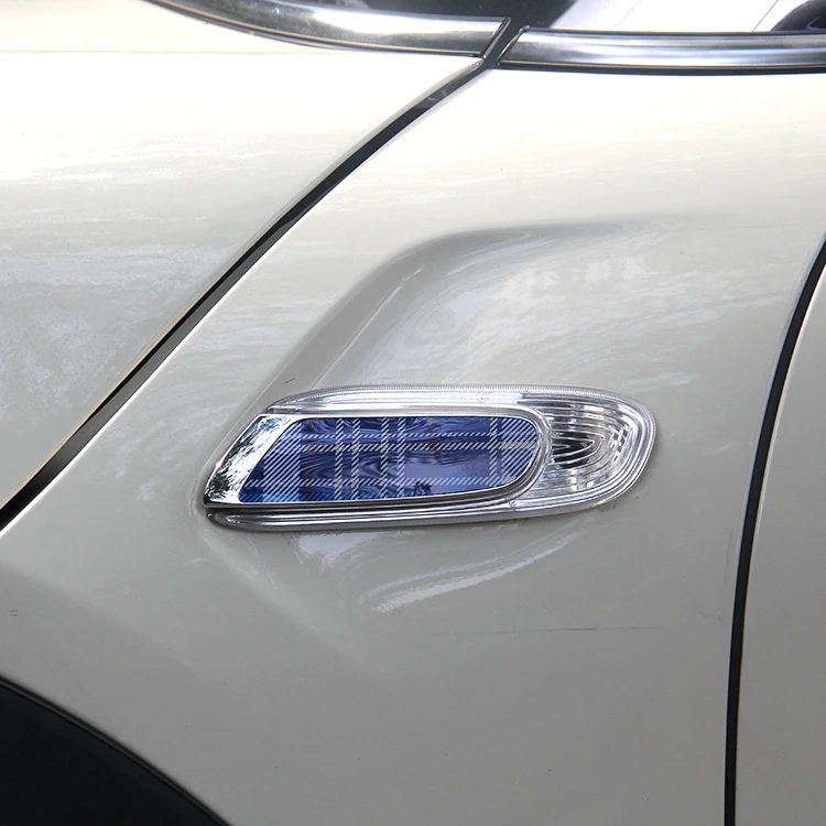 Mini Cooper Speedwell Blue Style Side Scuttle Chrome