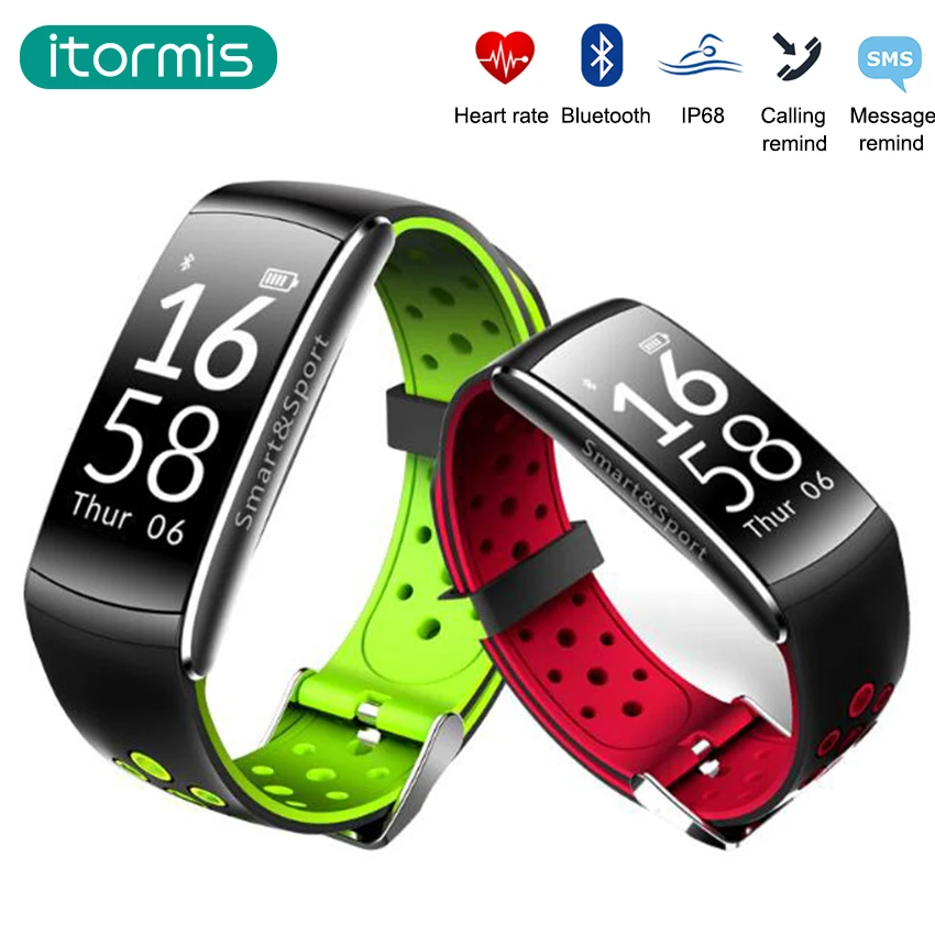 itormis SmartBand Smart Band Bluetooth Wristband Bracelet Fitness tracker PK xiao mi band 2 MiBand IP68