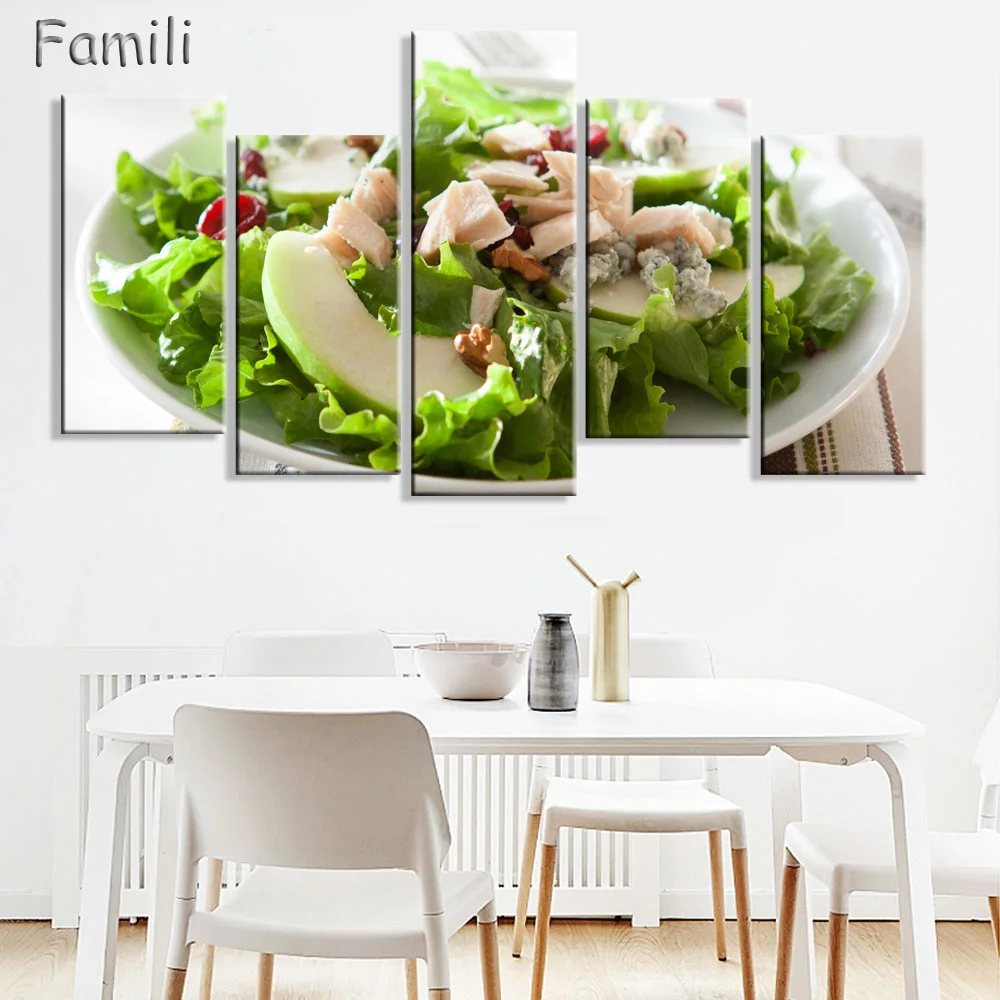 

HD Printed 5 Piece Canvas Art Shaved ice Drink Painting Wall Pictures for Living Room Fruit Food Poster Free shipping