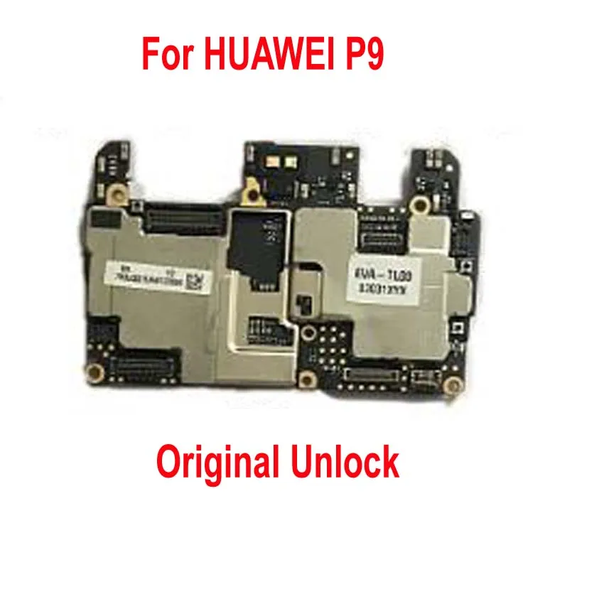 Разблокированная оригинальная материнская плата для HUAWEI P9 EVA-L09, 3 ГБ ОЗУ, 32 Гб ПЗУ, материнская плата, ОС Android, материнская плата, плата за карты, наборы микросхем