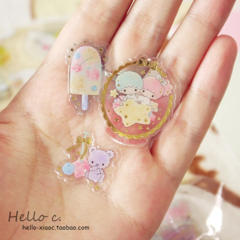 Новый мультфильм печать чешуйка Маленькие близнецы звезды Cinnamoroll пудинг собака