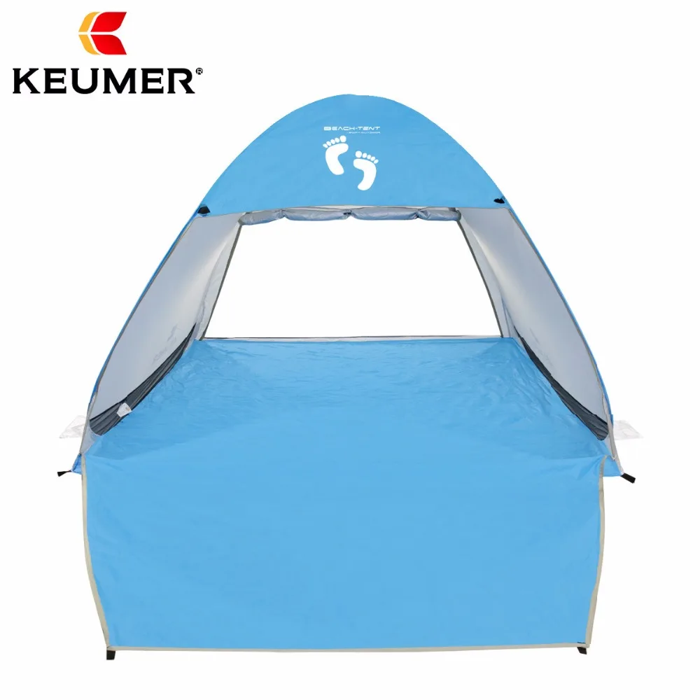 Barraca de Praia Instant Pop up Cabana 2 4 Pessoa Camping Caminhadas Pesca Picnic Anti uv Praia Tenda Sol Abrigo Dossel Quick Configurar 8 Barraca de sol