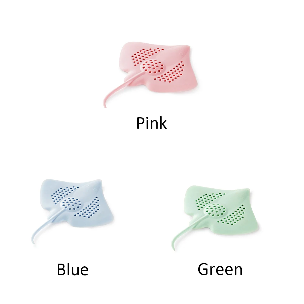 Home Silica Gel Floor Drain Soft Squid Shape Drain Cover Lightweight Easy To Use Bathroom Accessories TPR Reusable Easy Clean