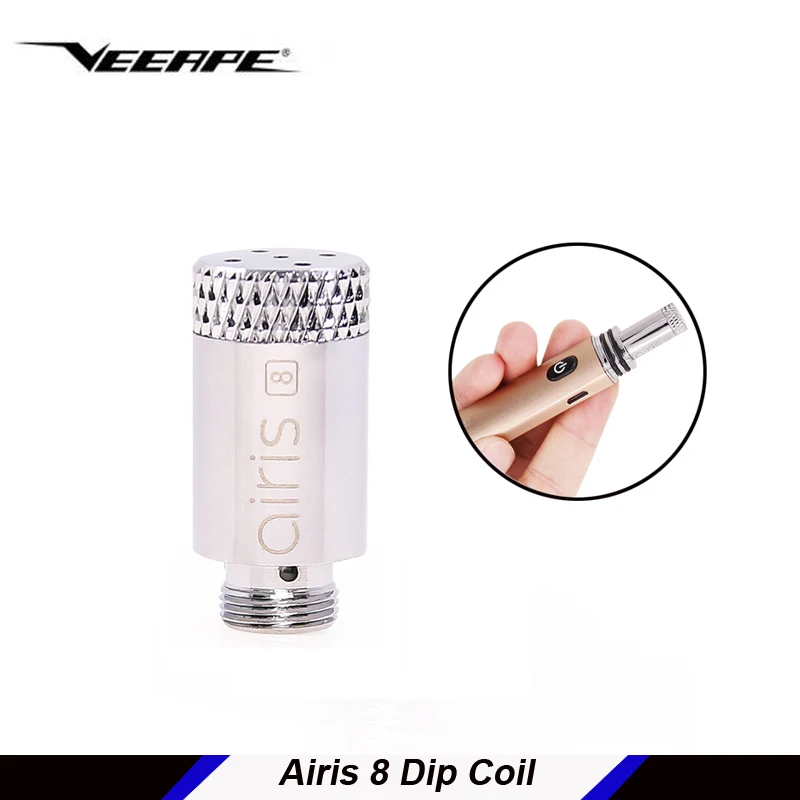 Оригинал Veeape Airistech airis 8 dip катушка головка Замена ядра для испаритель комплект 5 шт