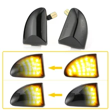 2 шт. Динамический указатель Поворота Боковой светильник нормальный светильник боковой светильник сигнал поворота маркировочный светильник для Mercedes-Mercedes Smart W451 FORTWO