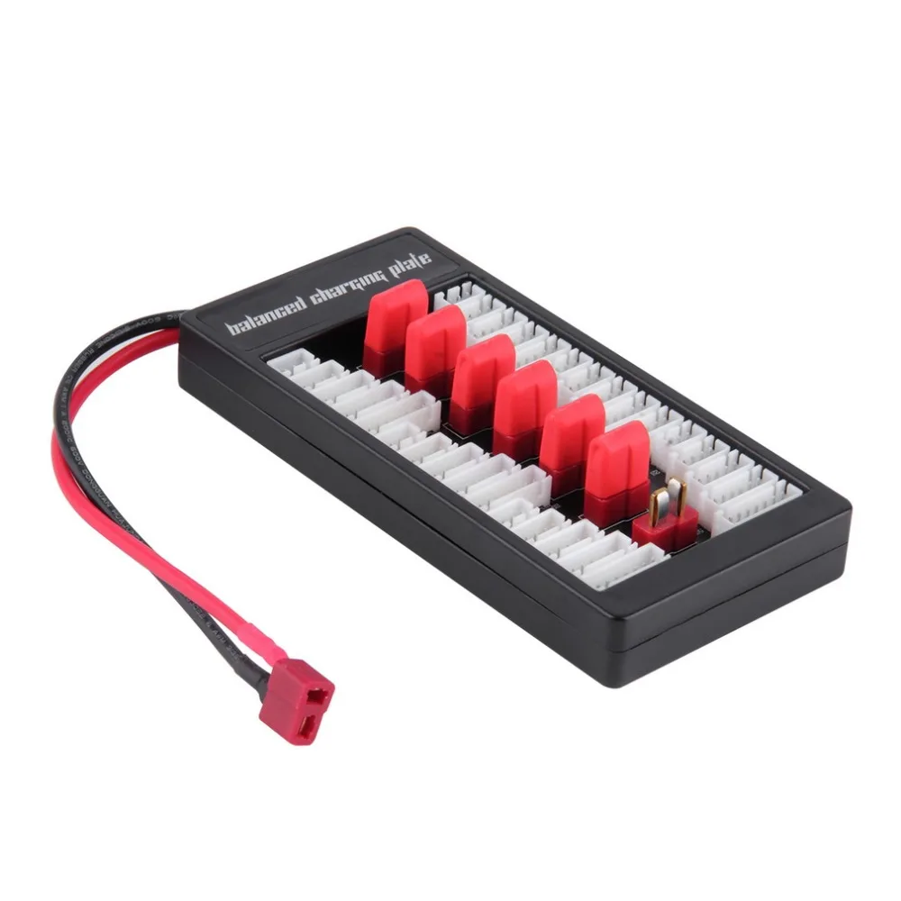 NEW 2 6s parallel battery charging board T Connector Convenient LiPo