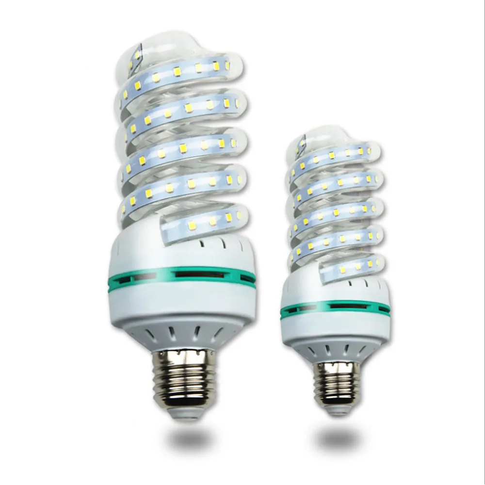 3 Вт 30 спиральная E27 светодиодная лампа 2835SMD Светодиодная для фото света склада