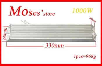 

1000W 1 ohm 1R ohm 100% original new Aluminum Housed Wire Wound Resistance Braking Resistor +/- 5% (1pcs)