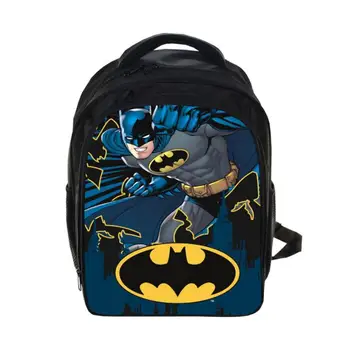 

13 Inch Batman Kindergarten Backpack Kids School Bags For Boys Daily Backpacks Children Bookbag