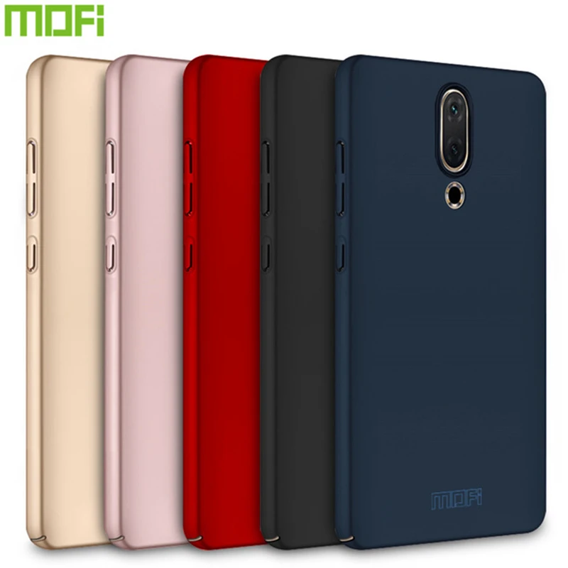 

For Meizu 16th Case Original MOFi Brand 360 Degree Full Cover Luxury PC Protective Back Cover Case For Meizu 15 16X 16 Plus