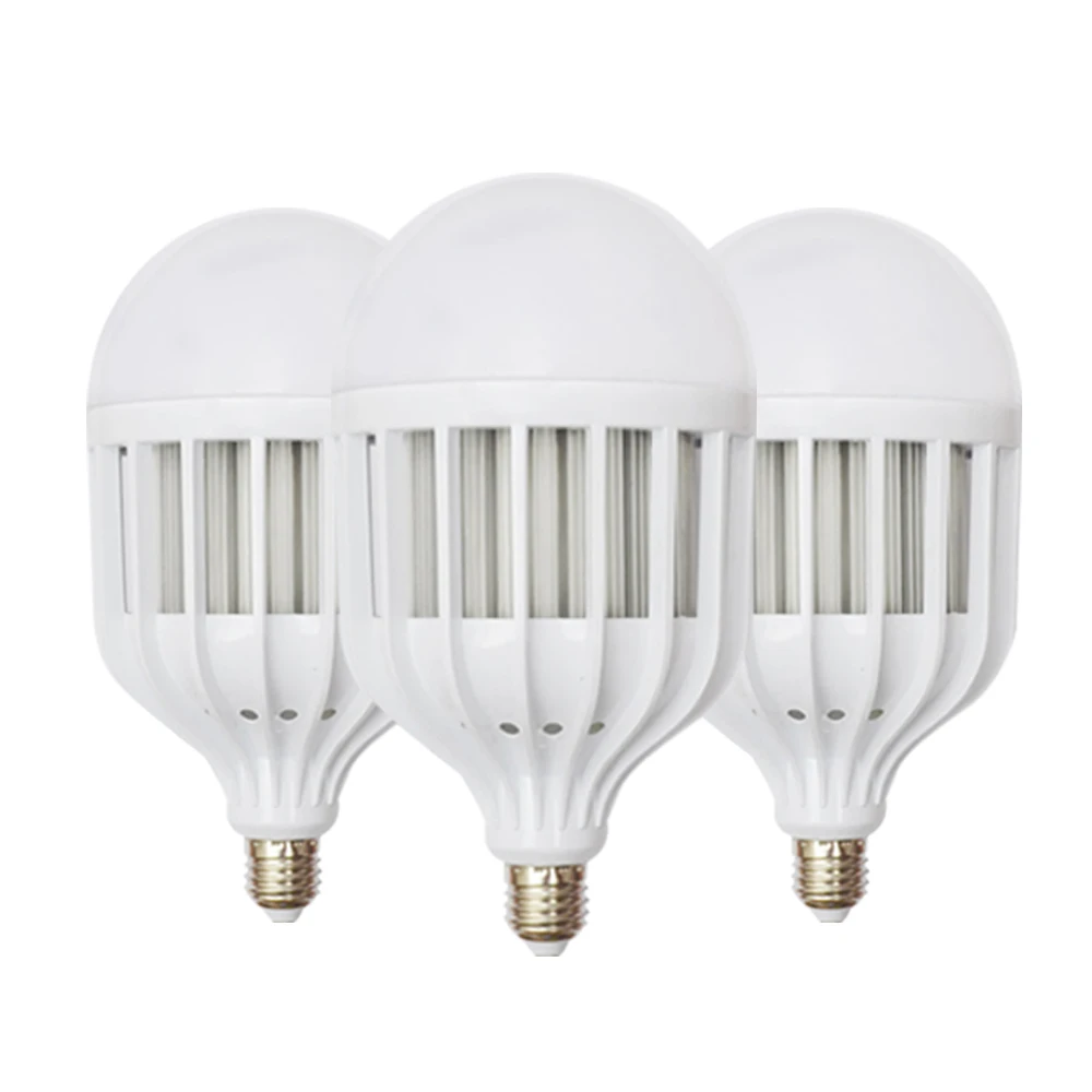 고출력 LED 램프 E27 전구, LED 봄빌라 조명, 차가운 백색 램프, 고휘도 LED 전구, 18W, 24W, 36W, 50W, 220V, 230V