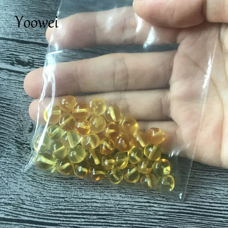 Yoowei/оптовая продажа натуральный Балтийский Янтарь 33 молитвенные бусины для