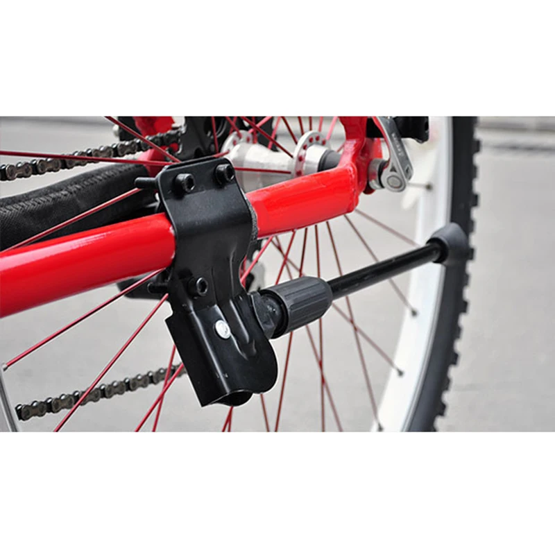 Cycling Bicycle Kickstand Black Parking Metal Support Rack Bracket Mountain Bike Anti skid
