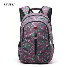 Reguis высокое качество дизайнер Mochila рюкзак ноутбук сумка школьная сумка большой Ёмкость Водонепроницаемый Материал Дорожные сумки