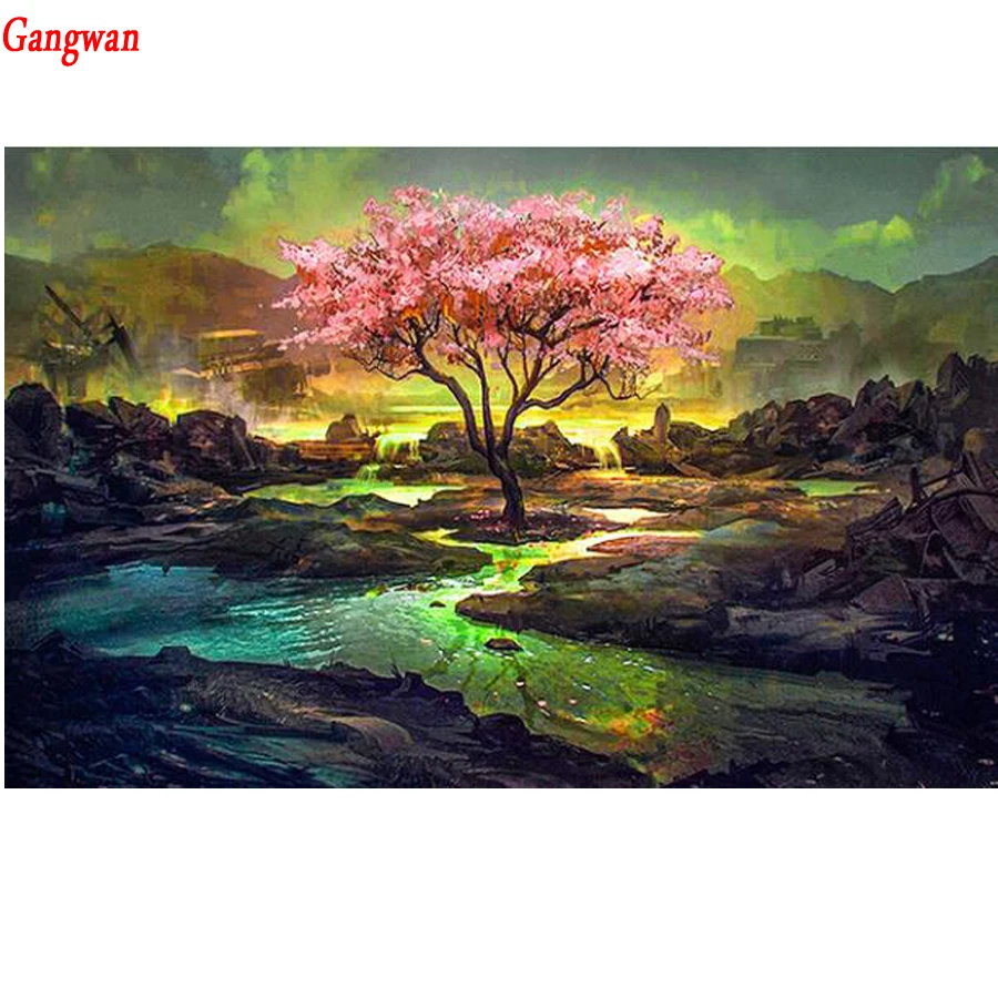 Full Square Round Diamond 5d Diy Diamond Painting tree of Life 3D Embroidery diamant Cross Stitch Mosaic Paintings Home Decor Gift