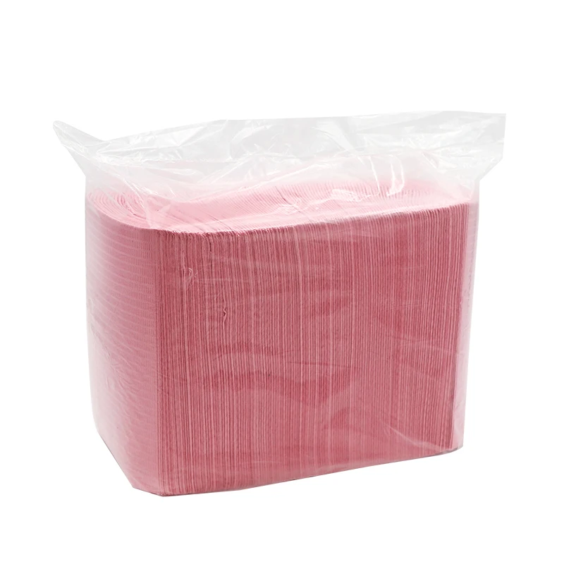 Goede 125 stks pak Dental Wegwerp Handdoek Sjaal Wegwerp Drape Medische Papier Sjaal Waterbestendig Tattoo Bib Tandheelkundige Pad