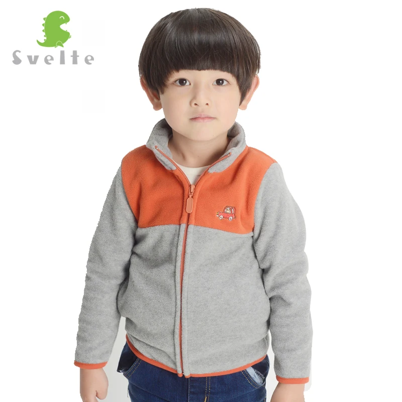 

Svelte Brand Autumn Winter Boys Kids Collision Double Color Fur Coat Fleece Jacket Clothes Children Garcon Sweatshirts Jersey